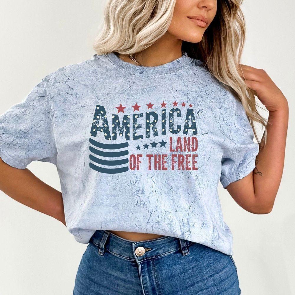 Retro America Tie Dye 2 Vuitino Merch